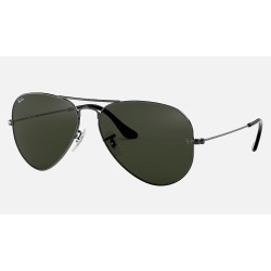AVIATOR CLASSIC
Lenses: Green Classic G-15  +  Frame: Gunmetal