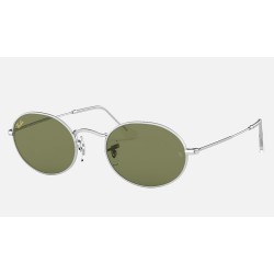 OVAL LEGEND GOLD
Lenses: Light Green Classic  +  Frame: Silver