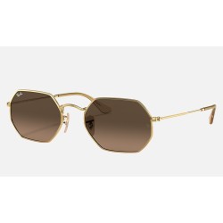 OCTAGONAL CLASSIC
Lenses: Brown Gradient  +  Frame: Gold