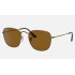 FRANK ANTIQUED
Lenses: Brown Classic B-15  +  Frame: Antique Gold