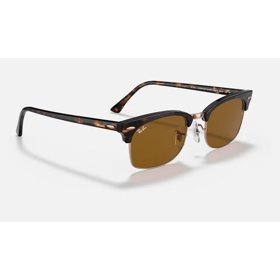 CLUBMASTER SQUARE
Lenses: Brown Classic B-15  +  Frame: Shiny Havana