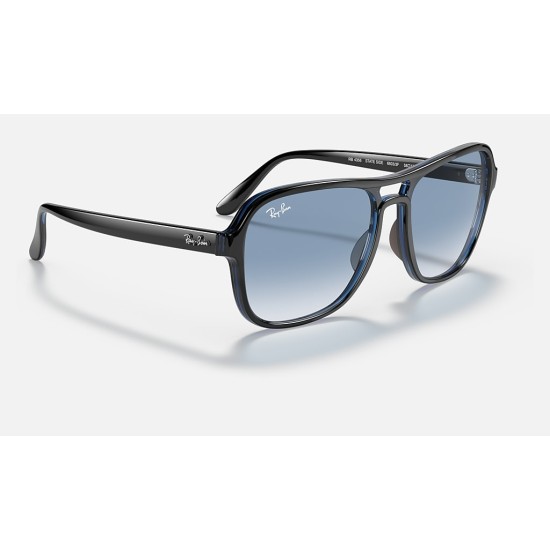 STATE SIDE
Lenses: Blue Gradient  +  Frame: Black Transparent Blue Black