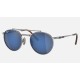 ROUND II TITANIUM
Lenses: Grey Blue Mirror  +  Frame: Silver
