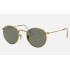 ROUND METAL
Lenses: Polarized Green G-15 Classic  +  Frame: Gold