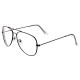 Classic Eyeglasses Silver Round Glasses for Men